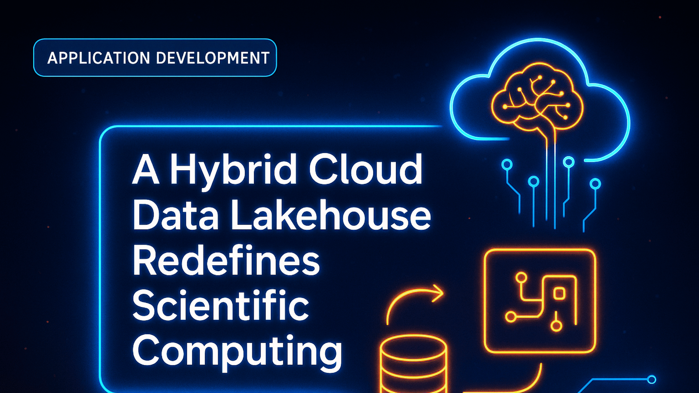 A Hybrid Cloud Data Lakehouse Redefines Scientific Computing