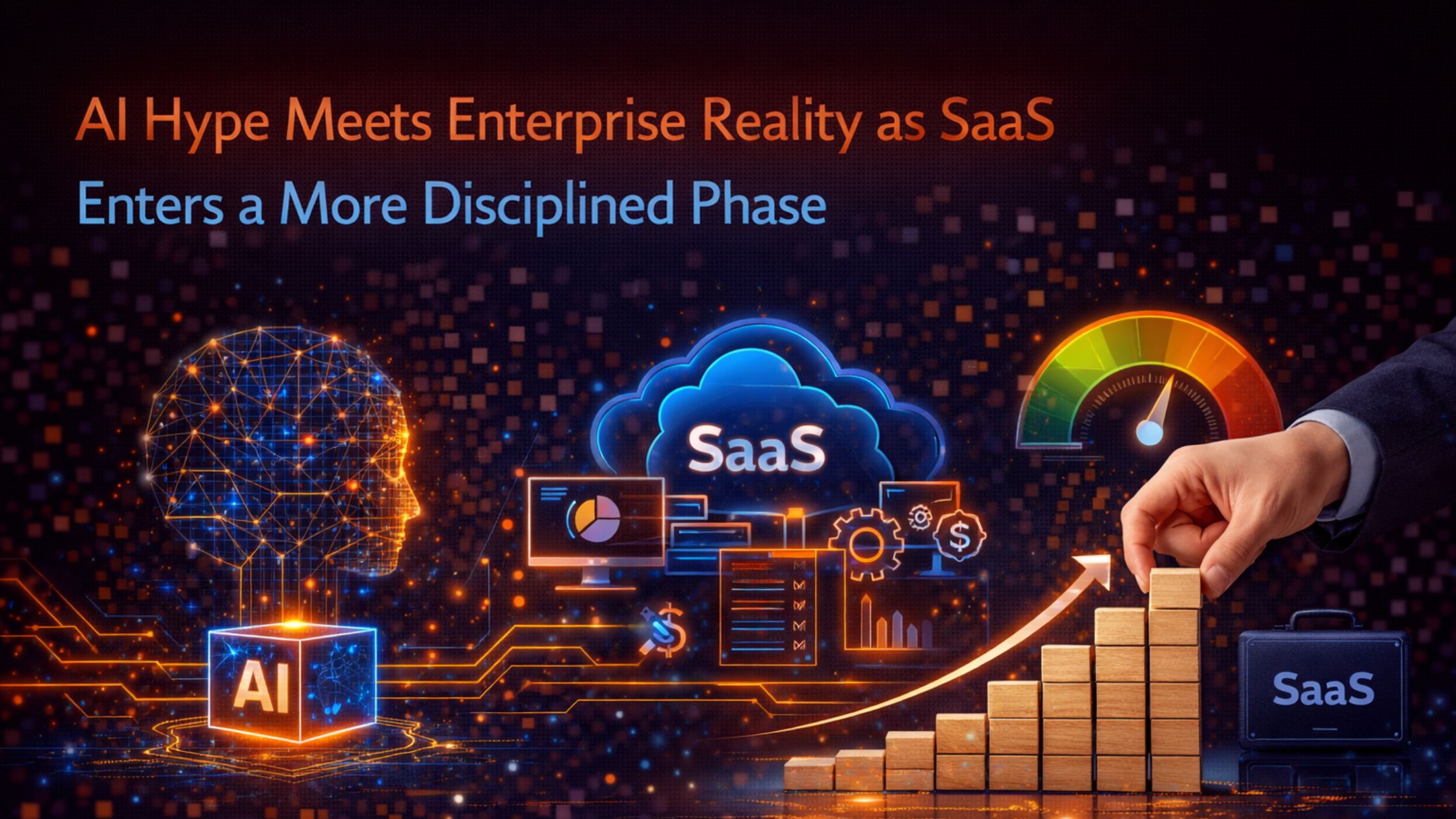 AI Hype Meets Enterprise Reality as SaaS Enters a More Disciplined Phase
