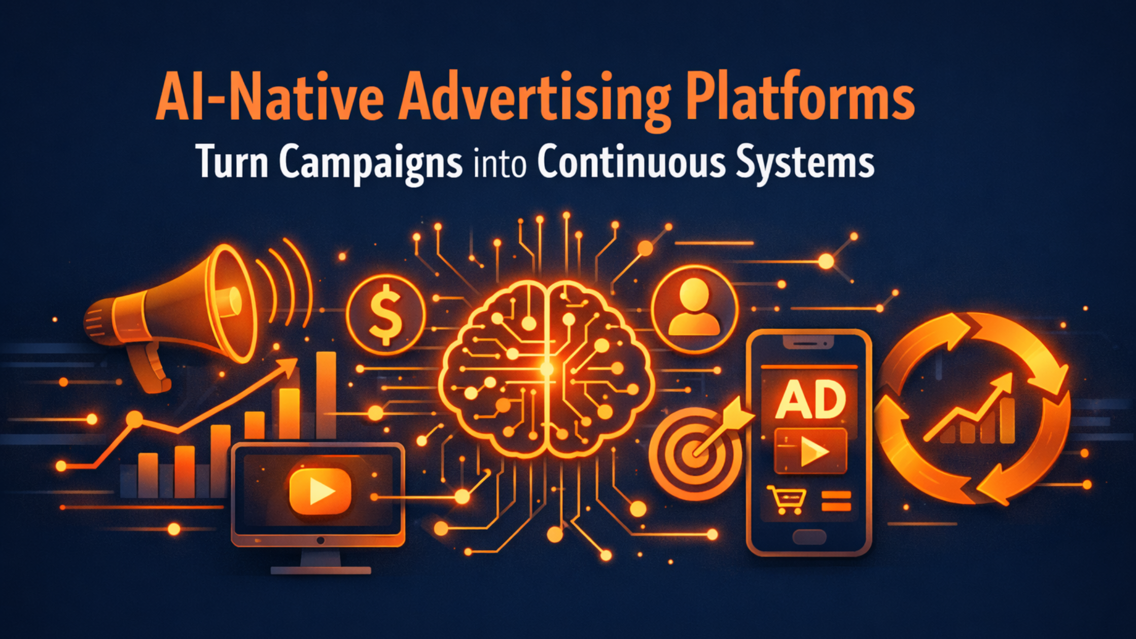 AI-Native Advertising Platforms Turn Campaigns into Continuous Systems