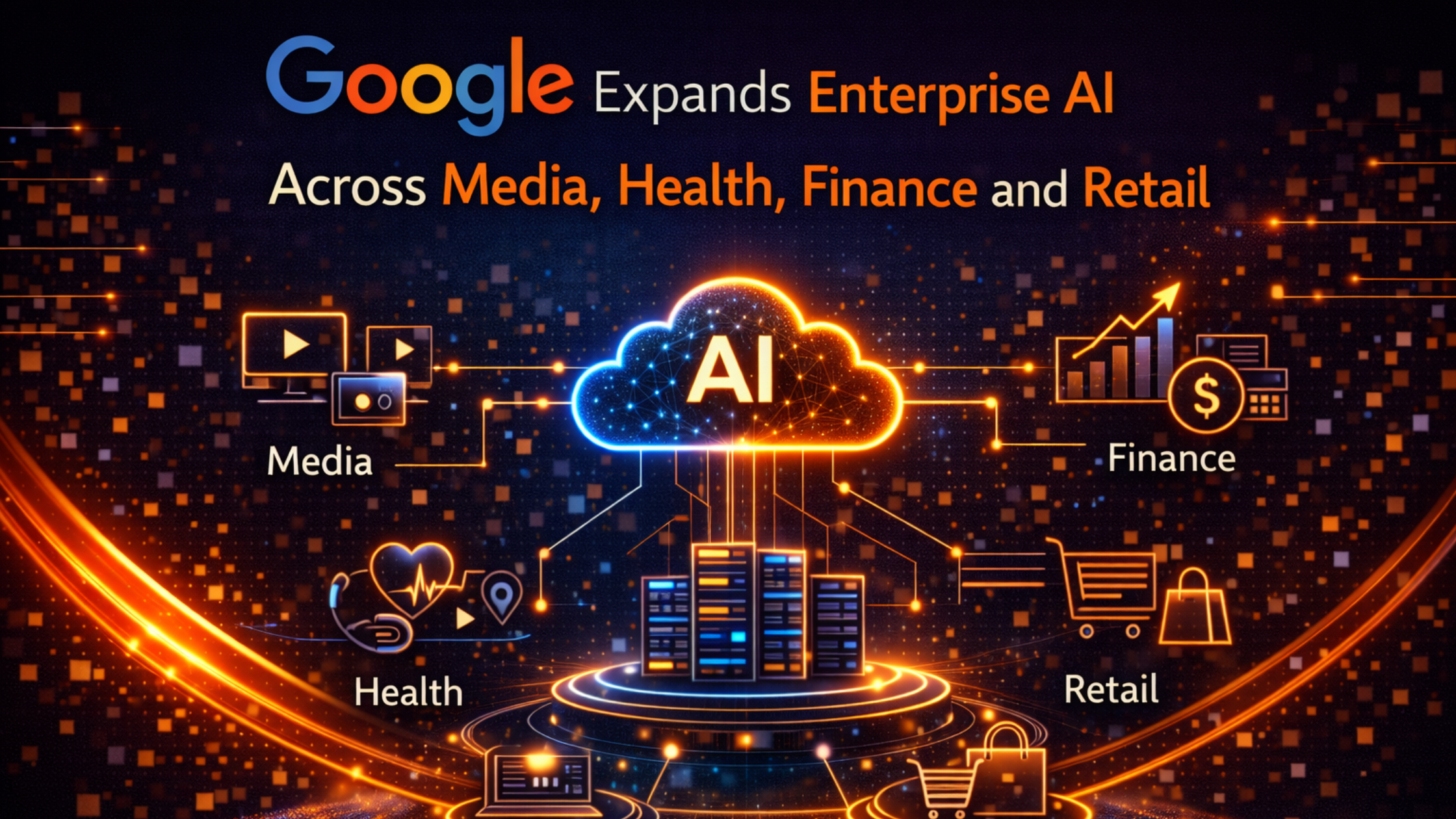 Google Expands Enterprise AI Across Media, Health, Finance and Retail