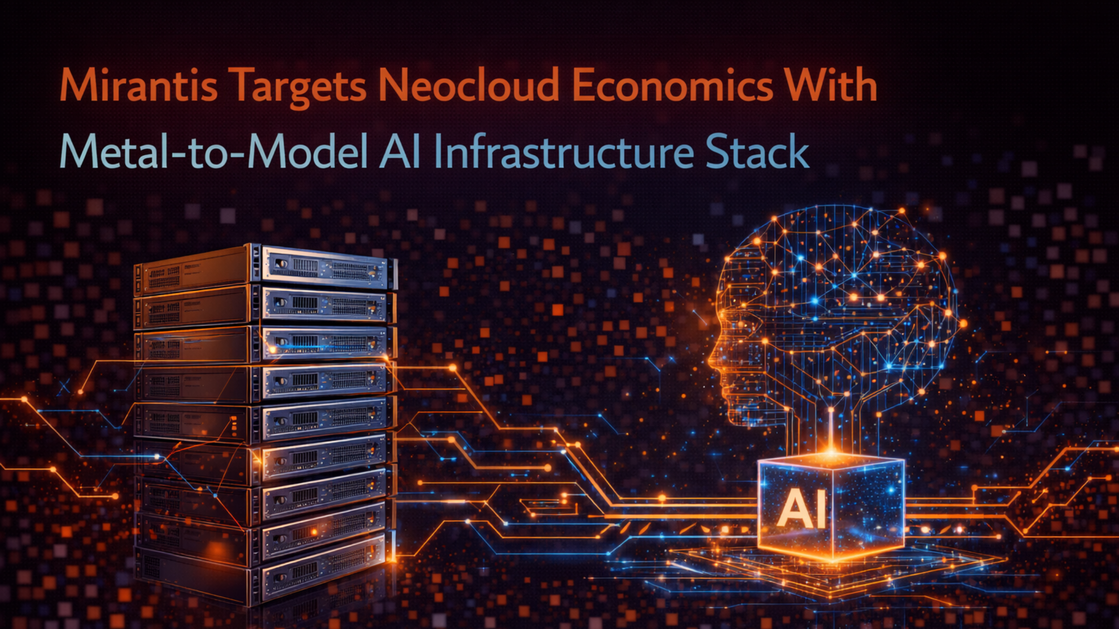 Mirantis Targets Neocloud Economics With Metal-to-Model AI Infrastructure Stack