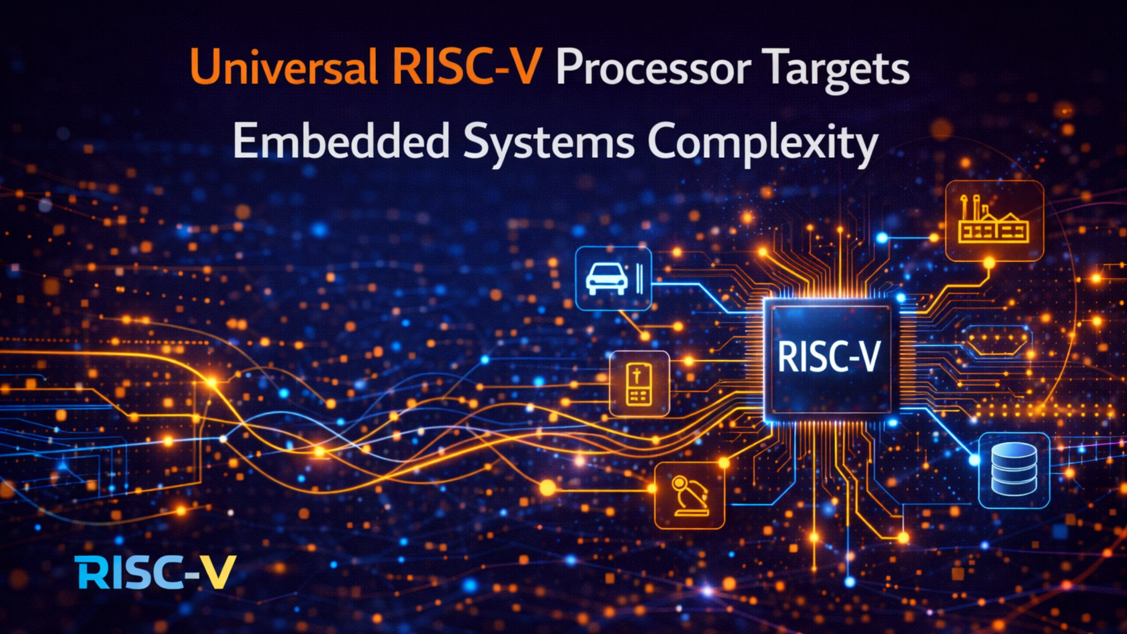 Universal RISC-V Processor Targets Embedded Systems Complexity