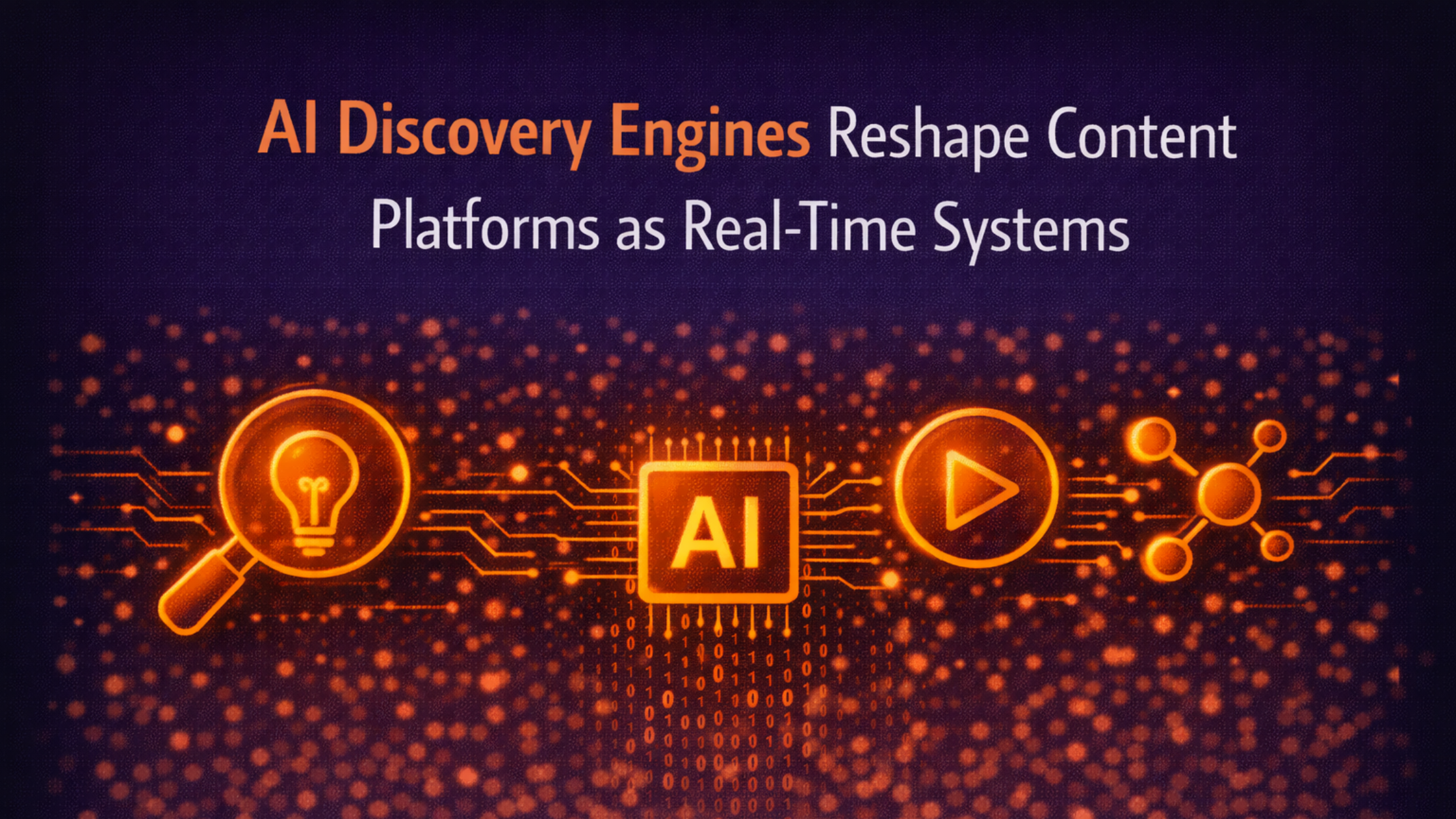 AI Discovery Engines Redefine Content Platforms as Real-Time Systems