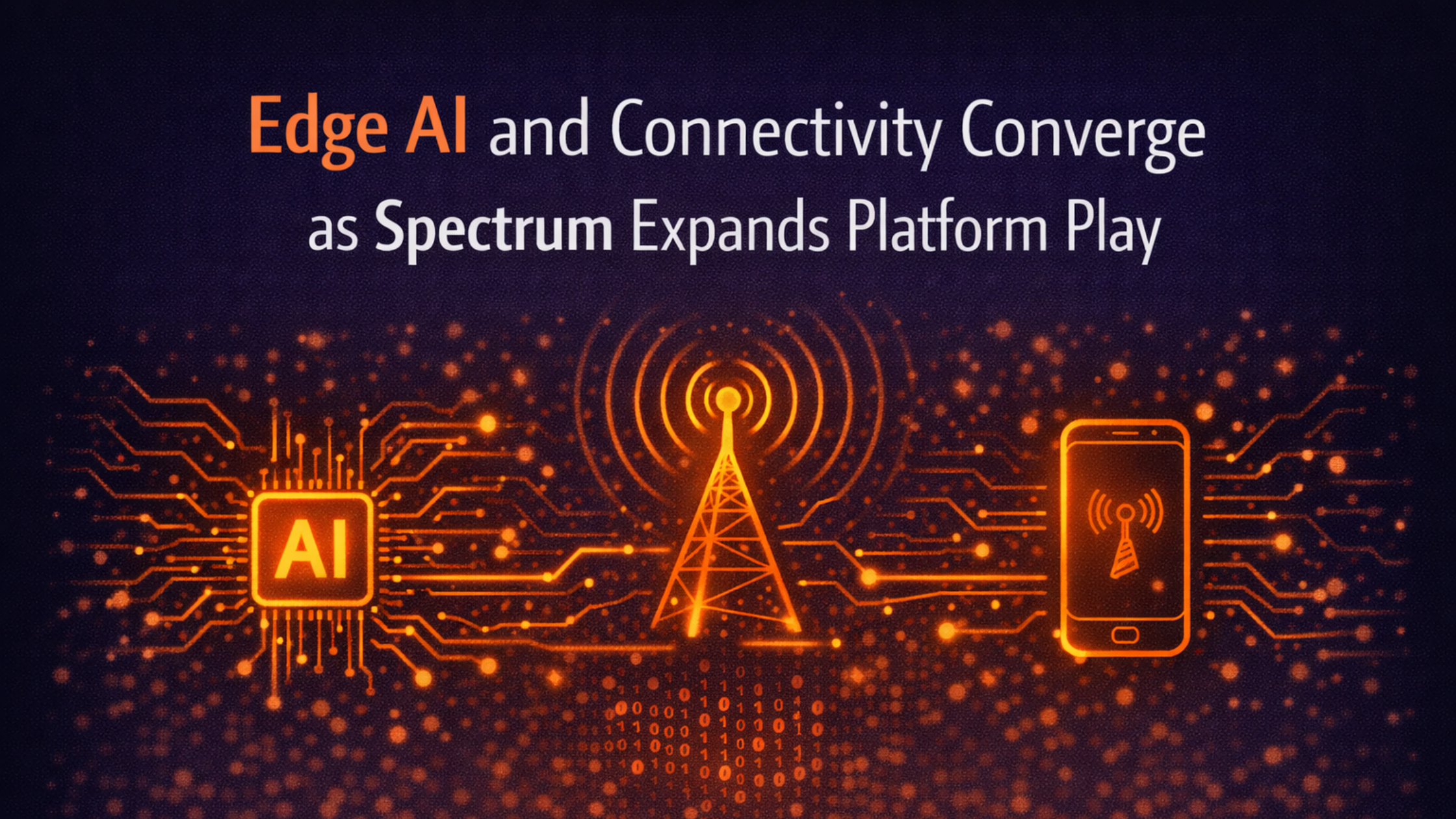 Edge AI and Connectivity Converge as Spectrum Expands Platform Play