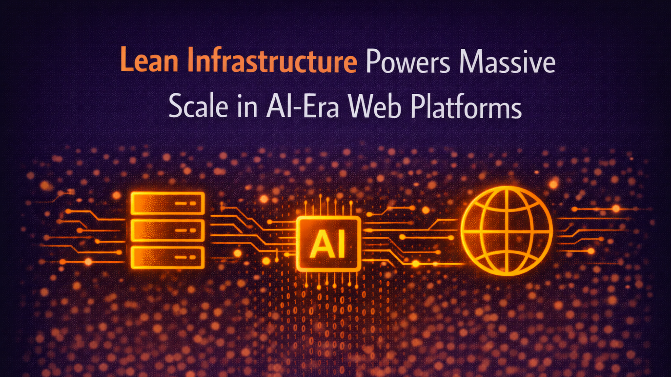 Lean Infrastructure Powers Massive Scale in AI-Era Web Platforms