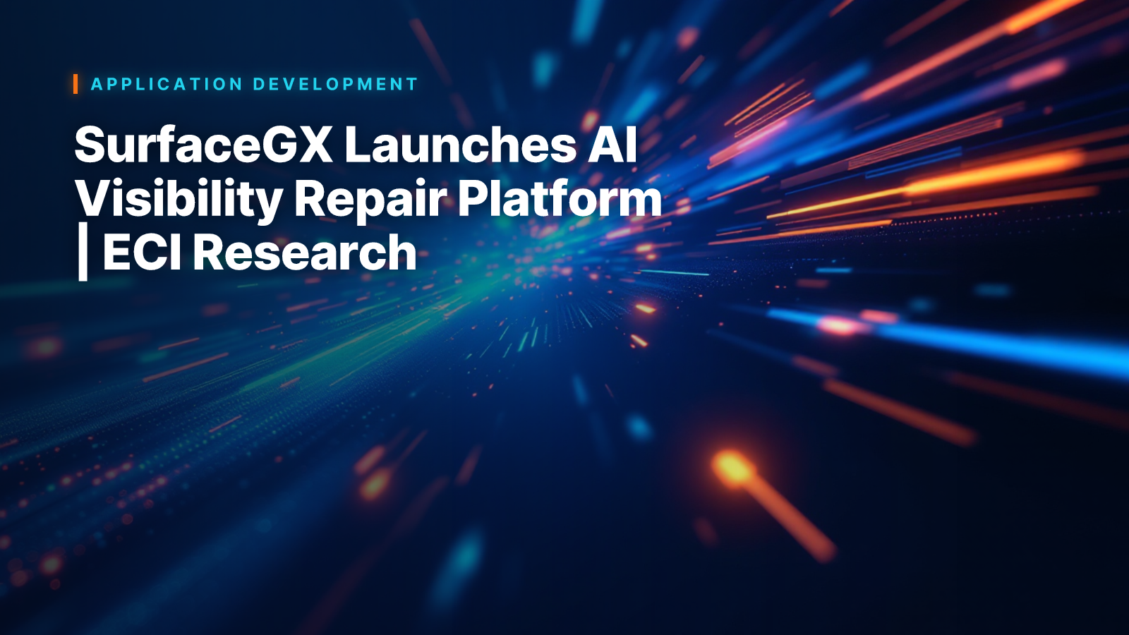 SurfaceGX Launches AI Visibility Repair Platform | ECI Research