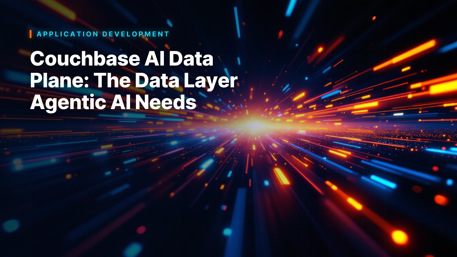 Couchbase AI Data Plane: The Data Layer Agentic AI Needs