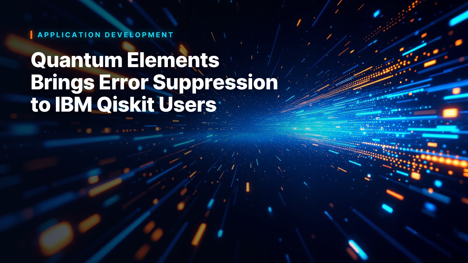 Quantum Elements Brings Error Suppression to IBM Qiskit Users