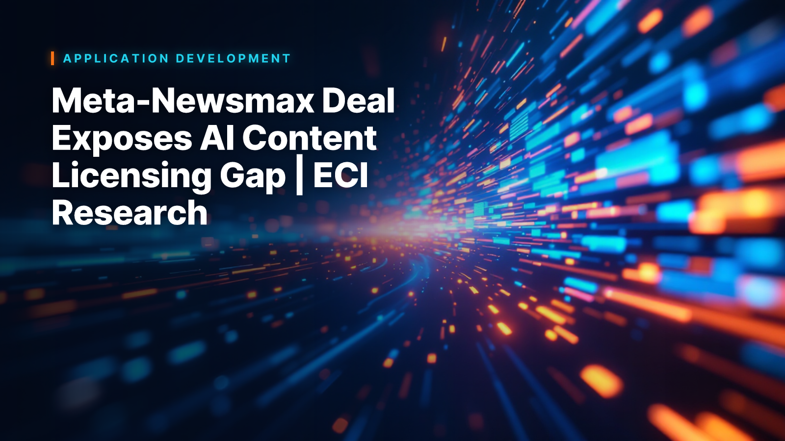Meta-Newsmax Deal Exposes AI Content Licensing Gap | ECI Research