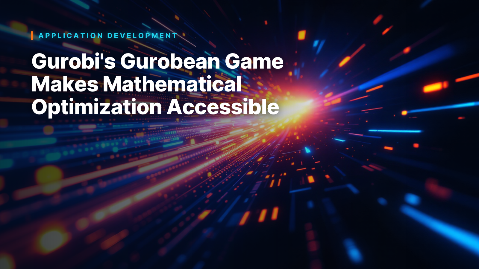 Gurobi's Gurobean Game Makes Mathematical Optimization Accessible