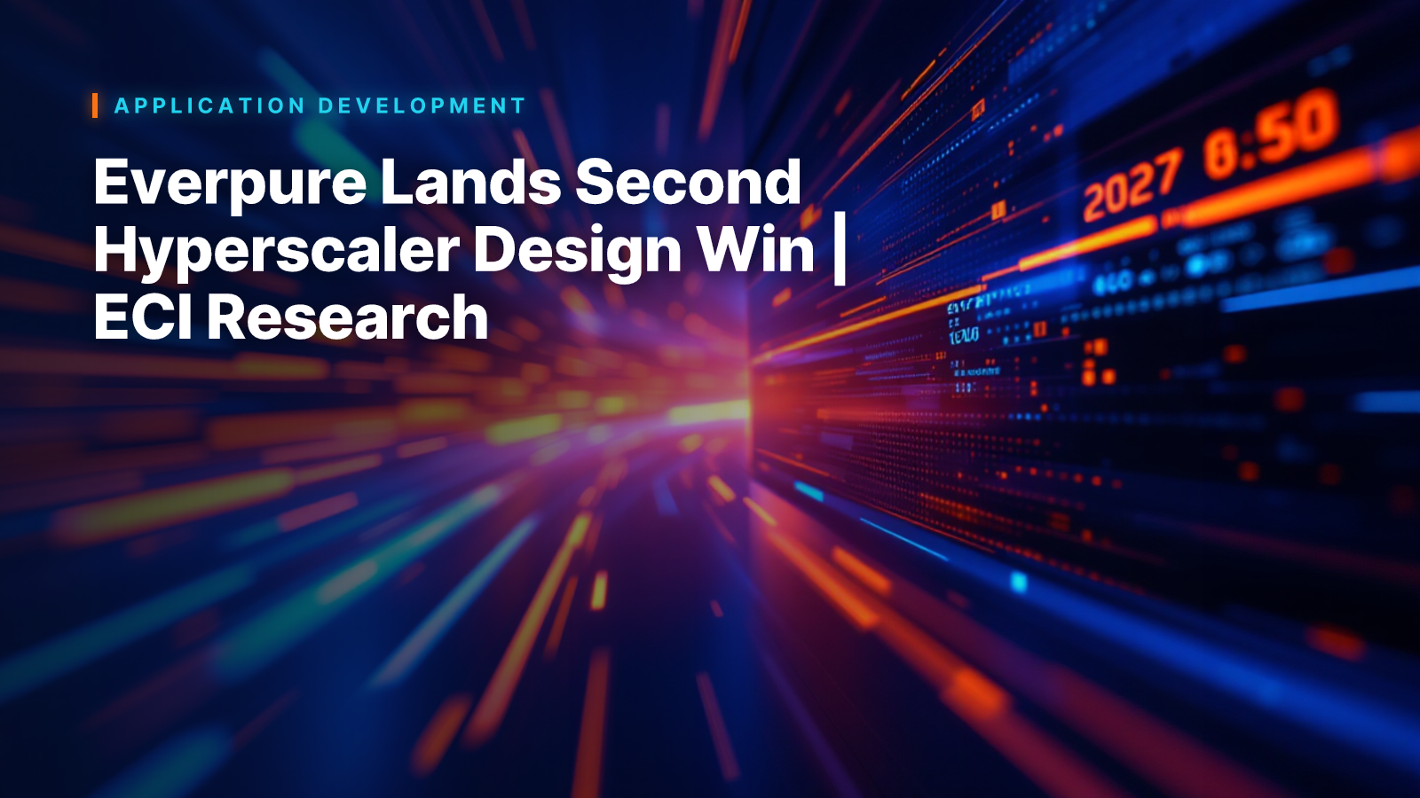 Everpure Lands Second Hyperscaler Design Win | ECI Research