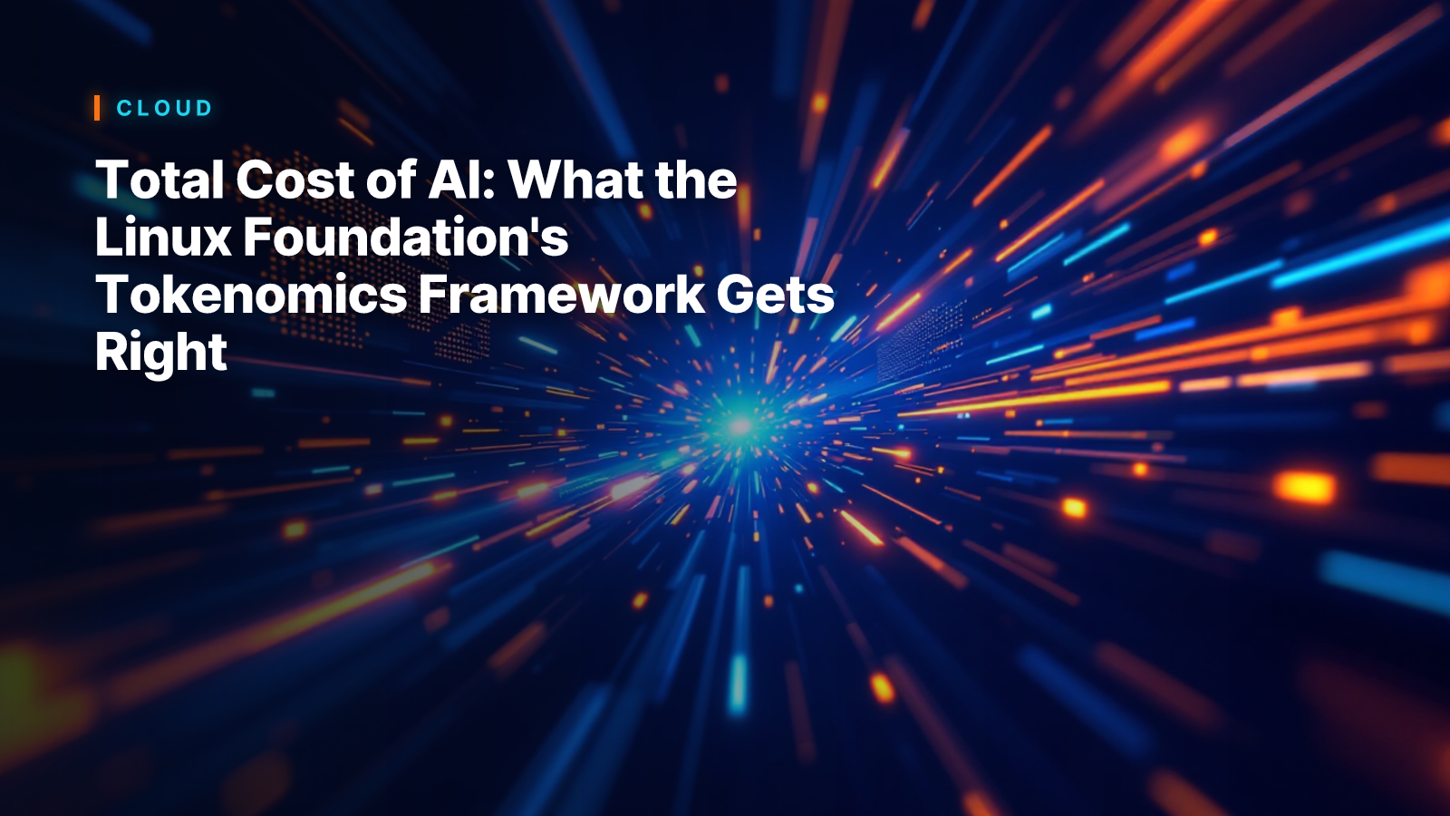 Total Cost of AI: What the Linux Foundation's Tokenomics Framework Gets Right
